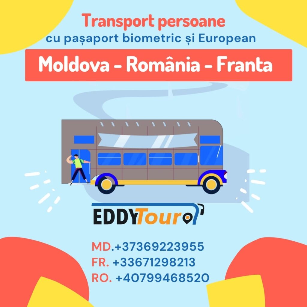 Transport Eddytour – Toulouse – Chisinau