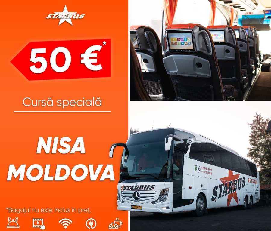 STAR BUS – Transport International Moldova – Franța