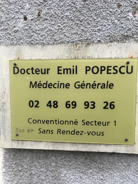 Dr Emil POPESCU – Médecin généraliste