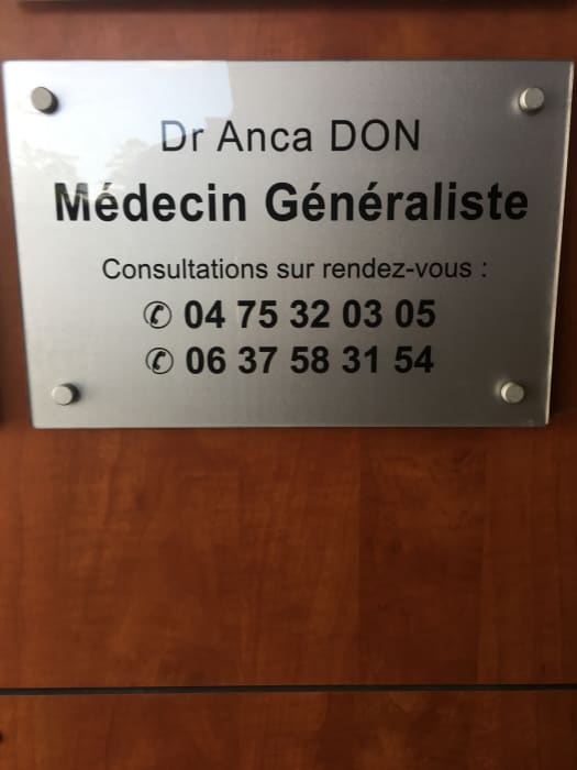 Dr Anca DON – Médecin généraliste