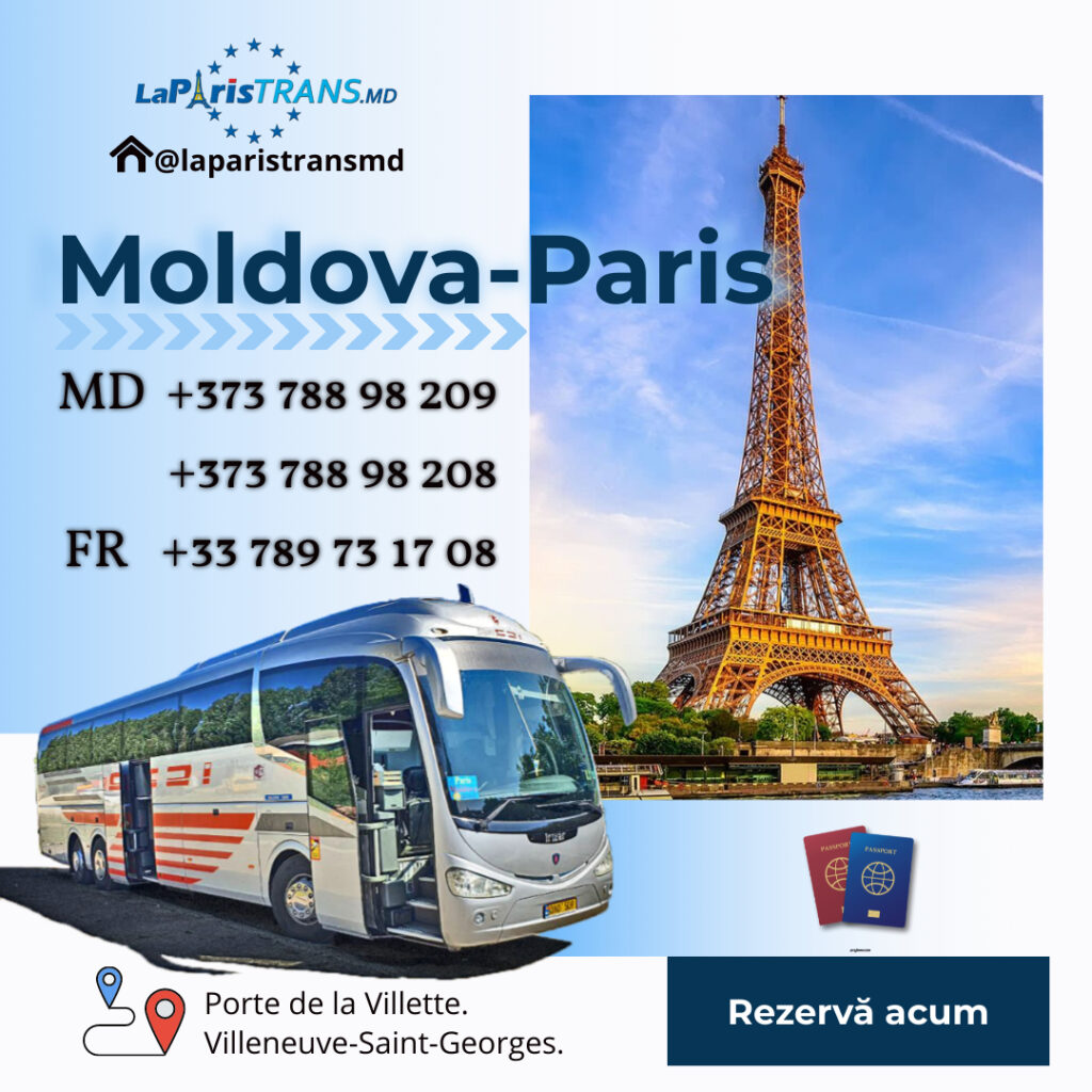 Transport Moldova-Paris cu LaParisTransmd